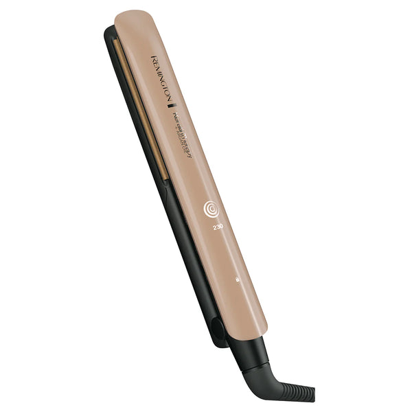 Plancha de Cabello Alisadora Keratina y Aceite de Argán - Remington S8599